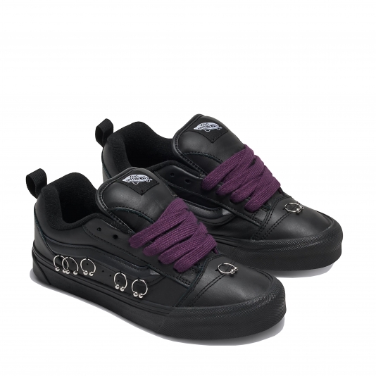 Knu Skool Y2K Black/Black Leather