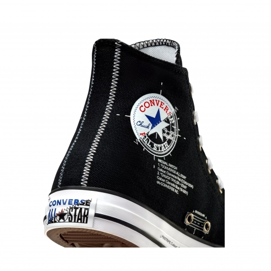 Chuck Taylor All Star Blueprint HI Black/High Risk Red