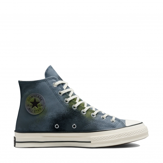 Grey leather converse mens top