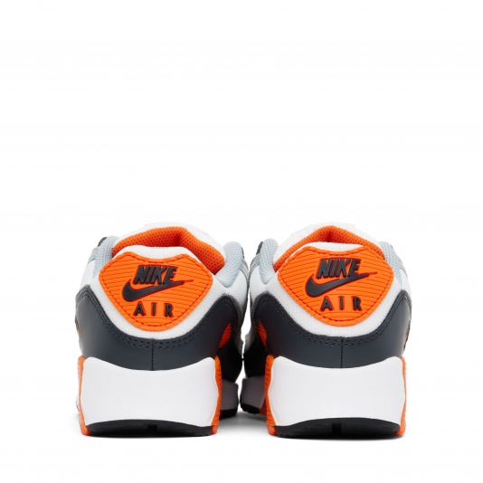 Air Max 90 Summit White/Safety Orange/Dark Smoke Grey