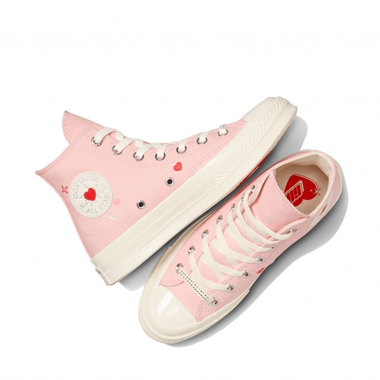 Chuck Taylor Vintage 70 Y2K Heart HI Donut Glaze/Egret/Fever Dream