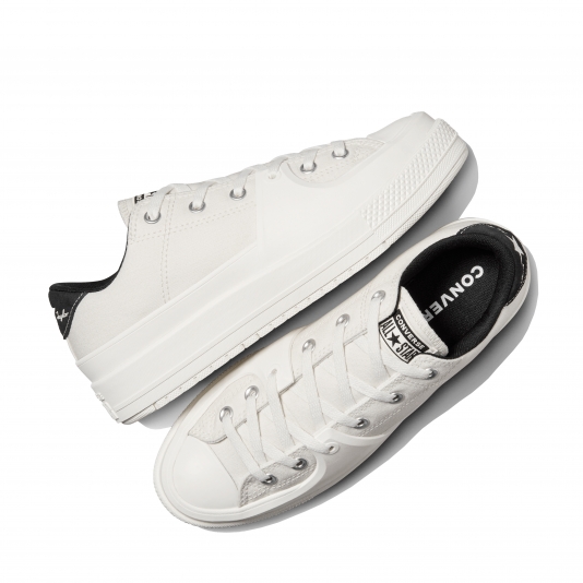 Chuck Taylor All Star Construct OX White/Black/Egret