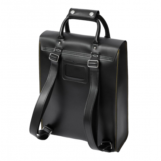 Laptop Bag Black Smooth / Kyiv