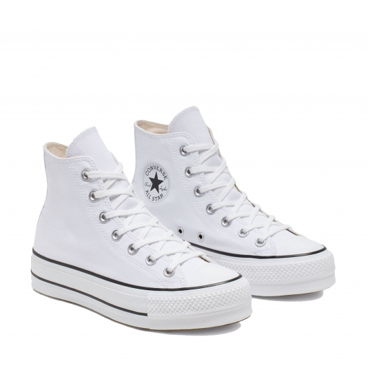 Chuck Taylor All Star Platform HI White