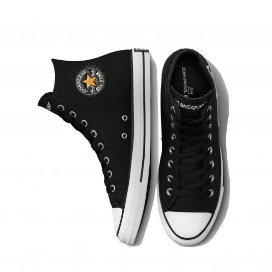 Chuck Taylor All Star HI X Jean-Michel Basquiat Black/White/Yellow