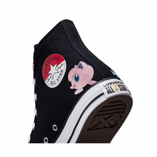 Chuck Taylor All Star X Pokemon First Partners HI Black/Multi/White