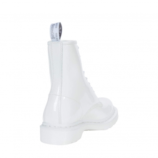 1460 Mono White Patent Lamper