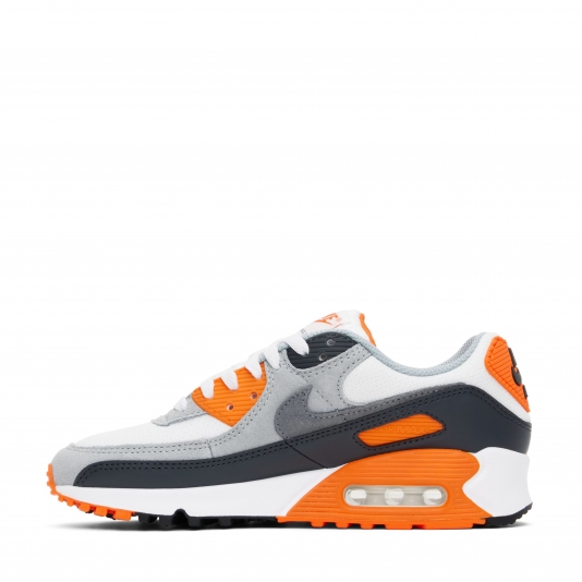 Air Max 90 Summit White/Safety Orange/Dark Smoke Grey