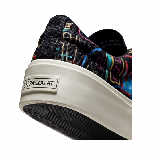 Skid Grip X Jean-Michel Basquiat OX Black/Multi/Egret