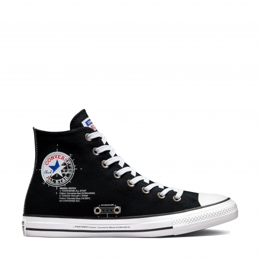 Chuck Taylor All Star Blueprint HI Black/High Risk Red