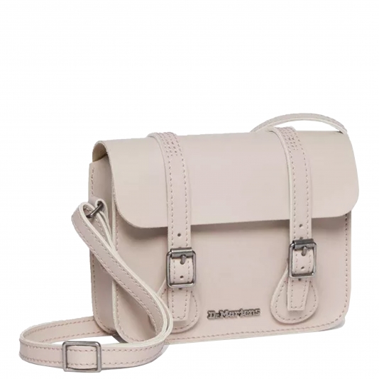 7 Inch Crossbody Vintage Taupe Smooth