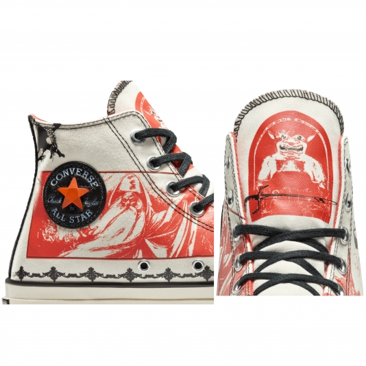 Chuck Taylor Vintage 70 X Dungeons & Dragons HI Egret/Black/Multi