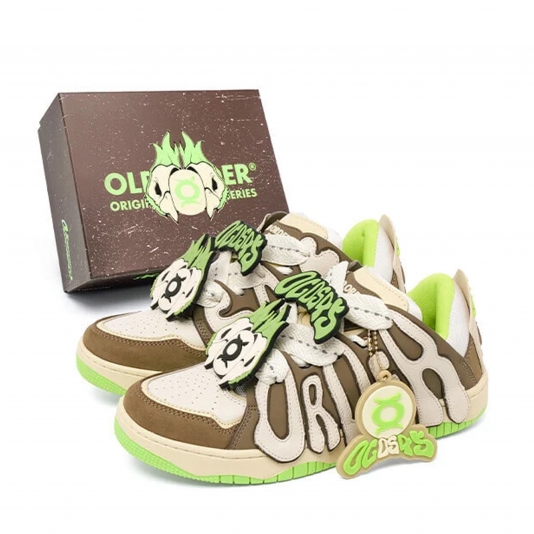 Skater 001 X S45 Light Brown/Green