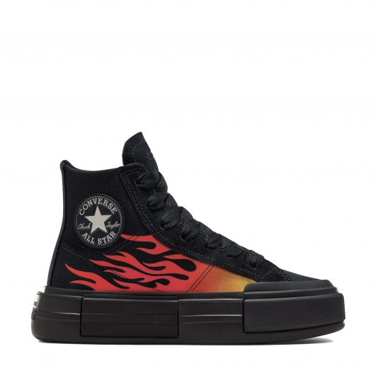 Chuck Taylor All Star Cruise Flames HI Black/Enamel Red