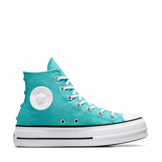 Chuck Taylor All Star Platform Stars HI Ocean Drip/White/Black