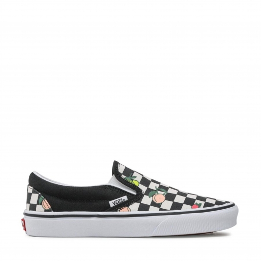 Slip-On Classic Fruit Checkerboard Black