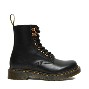 1460 Pascal Zip Rose Gold Hardware Black Wanama