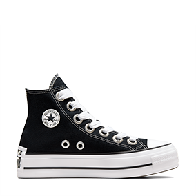 Chuck Taylor All Star Platform Sketch HI Black/White