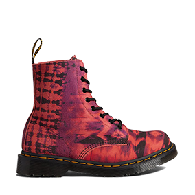 1460 Pascal Tie Dye Purple Suede