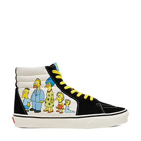 Sk8-HI X The Simpsons 1987-2020 Multicolor
