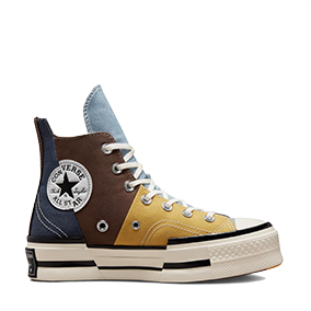 Chuck Taylor Vintage 70 Plus Material Mashup HI Squirrel Friend/Navy/Egret