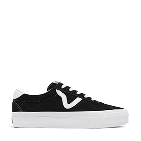 Sport 73 LX Pig Suede Black/White