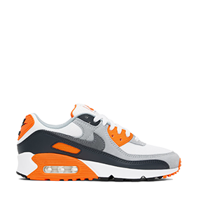 Air Max 90 Summit White/Safety Orange/Dark Smoke Grey