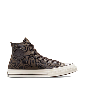 Chuck Taylor Vintage 70 Wonka Chuck Chocolate Swirl HI Brown/Tan/Egret