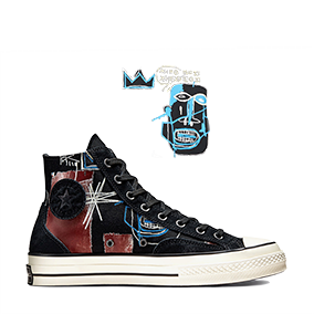 Chuck Taylor Vintage 70 HI X Jean-Michel Basquiat Black/Multi/Egret