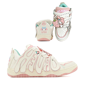 Skater 001 X Sanrio My Melody White/Pink