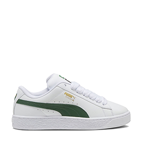 Suede XL White/Vine Leather