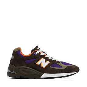 MADE in USA 990v2 Brown Purple