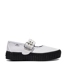 Mary Jane Creeper Grunge Ballet White/Black