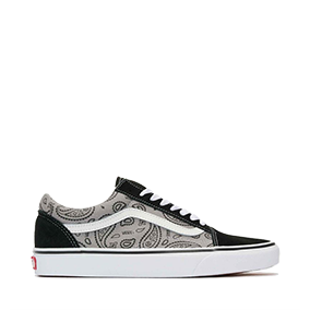 Old Skool Paisley Grey/White