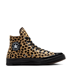 Chuck Taylor Vintage 70 Pony Hair HI Gold/Black/White