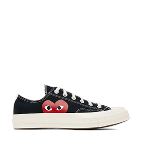 Chuck Taylor Vintage 70 X Comme des Garcons PLAY OX Black/White/High Risk Red