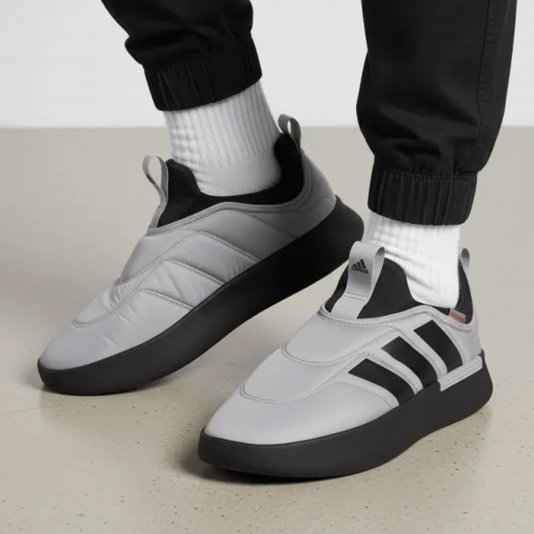 Adipuff Ash Grey/Black