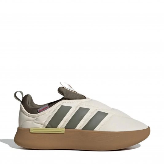 Adipuff White/Olive/Brown