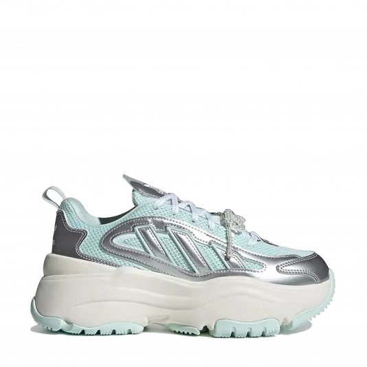 Ozgaia Bow Silver Metal/Cream Mint/White