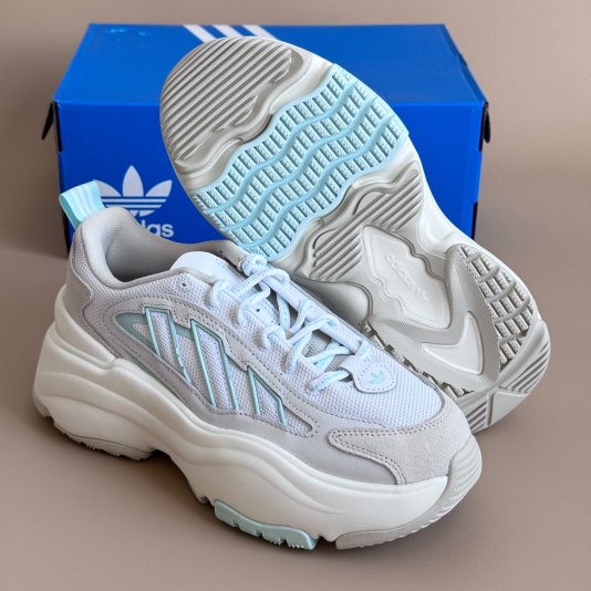 Ozgaia Footwear White/Semi Flash Aqua/Aluminium