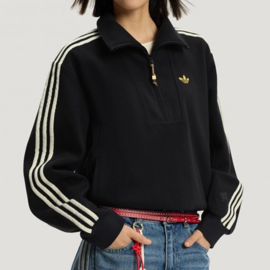 Halfzip Sweatshirt CNY Black