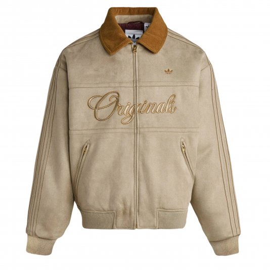 Crafted Jacket Padded Strange Goods Brown