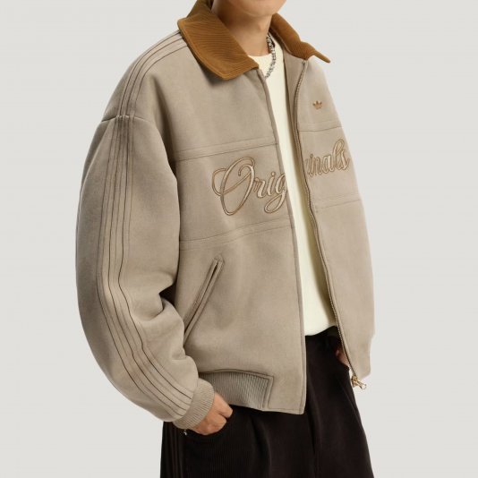 Crafted Jacket Padded Strange Goods Brown