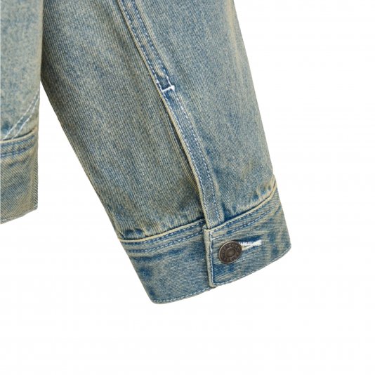 Denim Jacket Valentine's Day Light Denim Blue