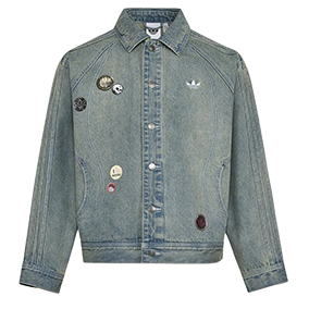 Denim Jacket Valentine's Day Light Denim Blue