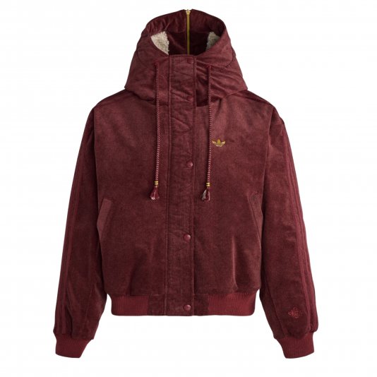 Jacket Padded Collegiate Burgundy