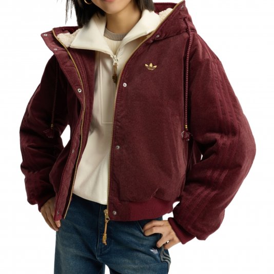 Jacket Padded Collegiate Burgundy
