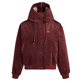 Jacket Padded Collegiate Burgundy