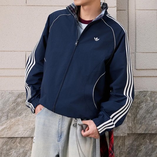 Track Reversible Jacket Valentine's Day Dark Indigo/Light Blue