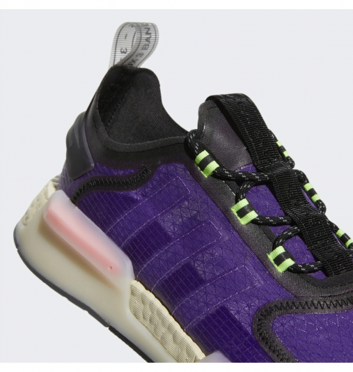 NMD V3 Active Purple/Core Black/Signal Green